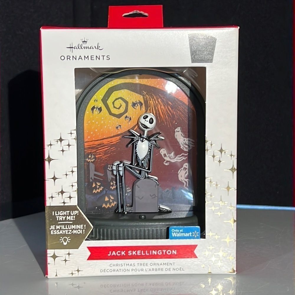 Jack Skellington Hallmark Light Up 2021 Ornament
